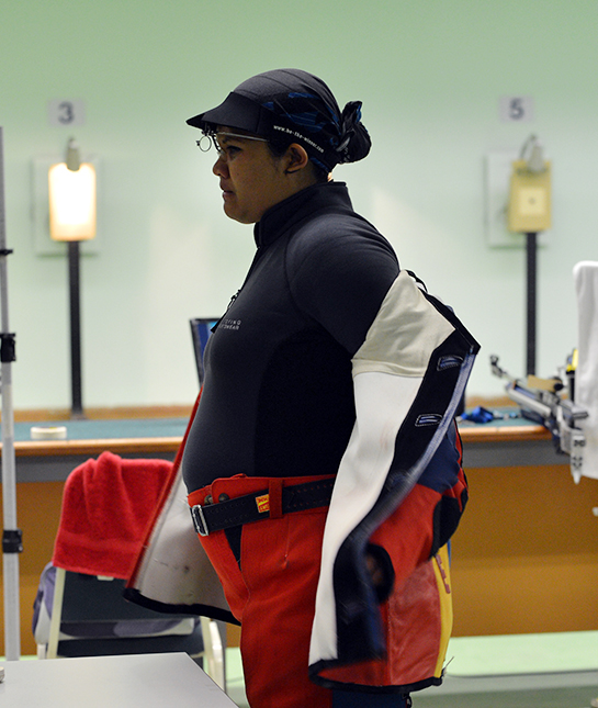 TO GO WITH Oly-2012-MAS-shooting-pregnan