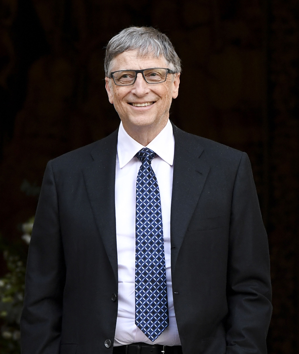 Belgian royals receive Bill Gates, Brussels, Belgium - 16 Feb 2017