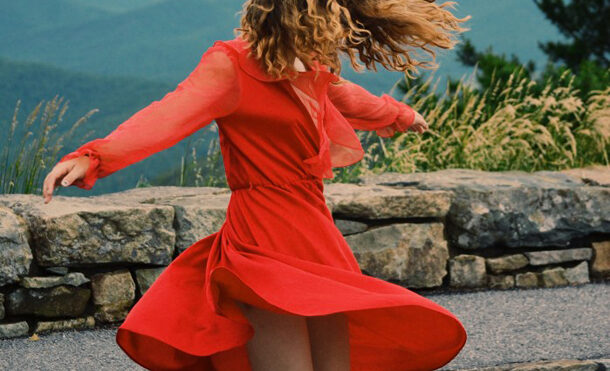 woman-wearing-red