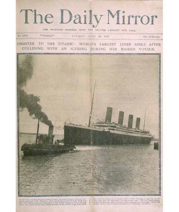 The Titanic disaster