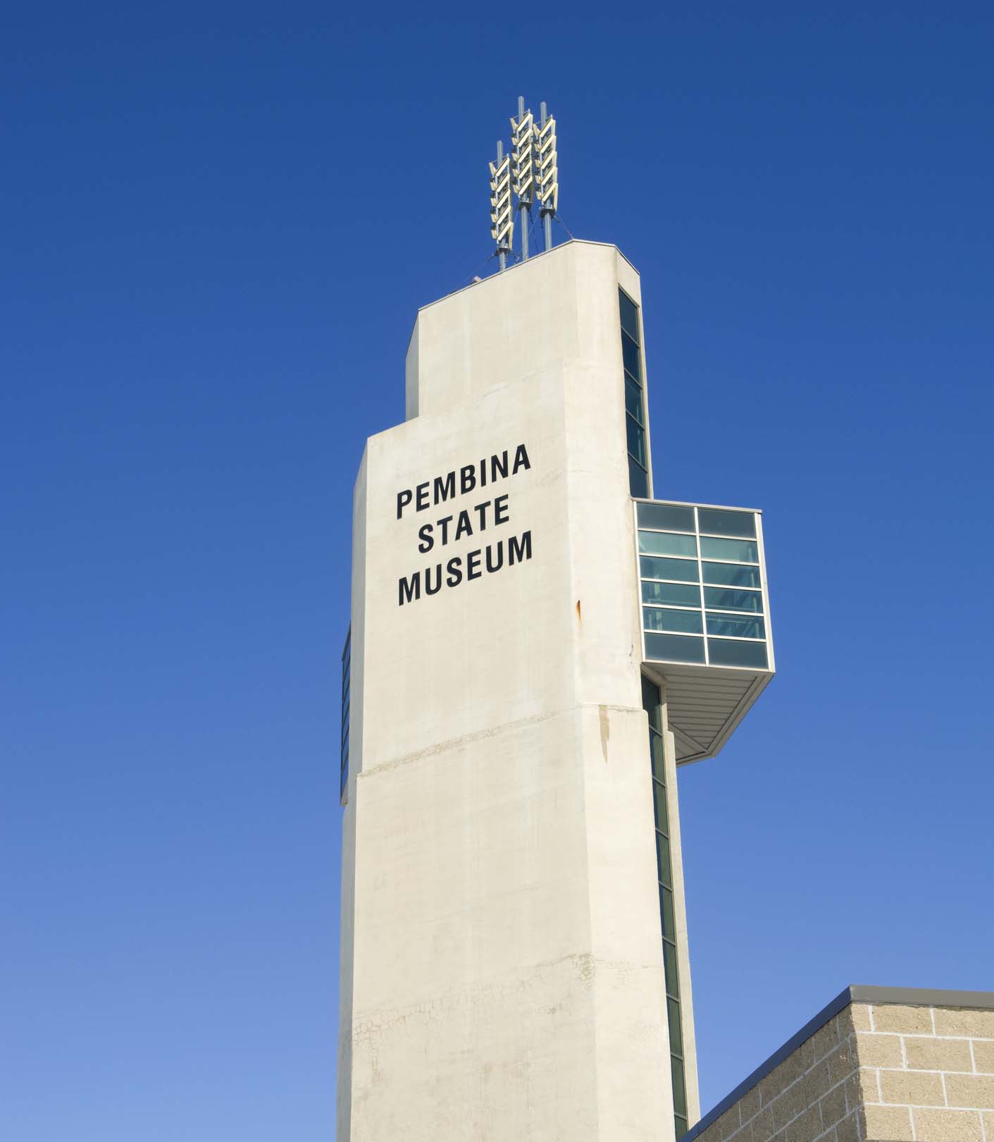 Observation Tower At The Pembina State Museum, Pembina, North Dakota