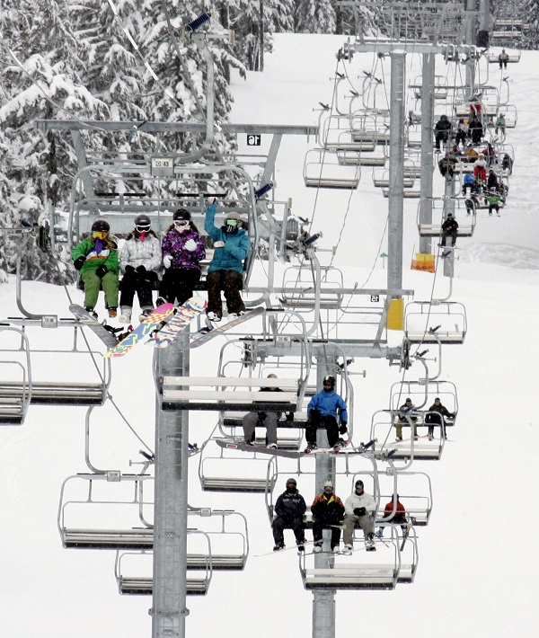 Oregon Snowpack, Government Camp, USA