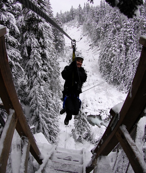 Whistler Blackcomb, location for the Alpine events for the 2010 Winter Olympic Games, British Columbia, Canada - Jan 2009