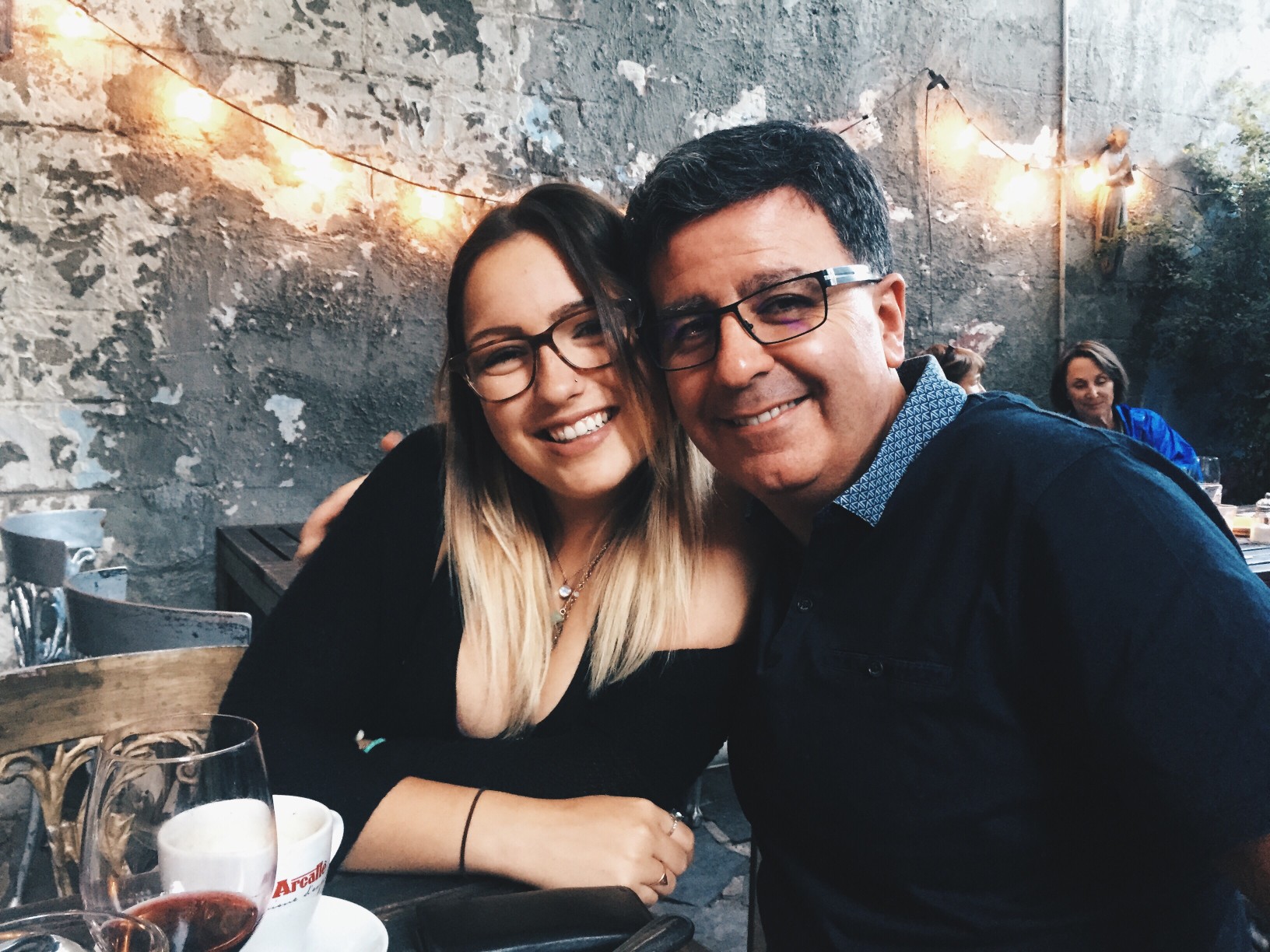 father and daughter