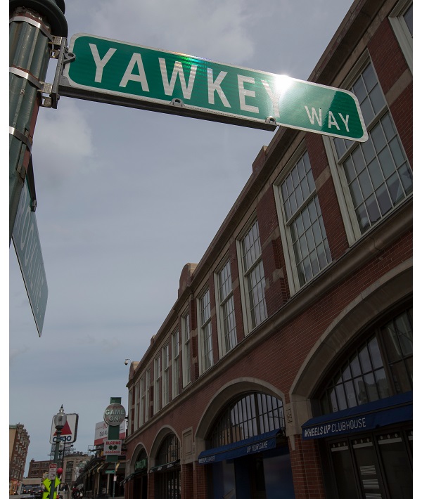 Yawkey Way at Fenway Park in Boston, USA - 23 Mar 2018