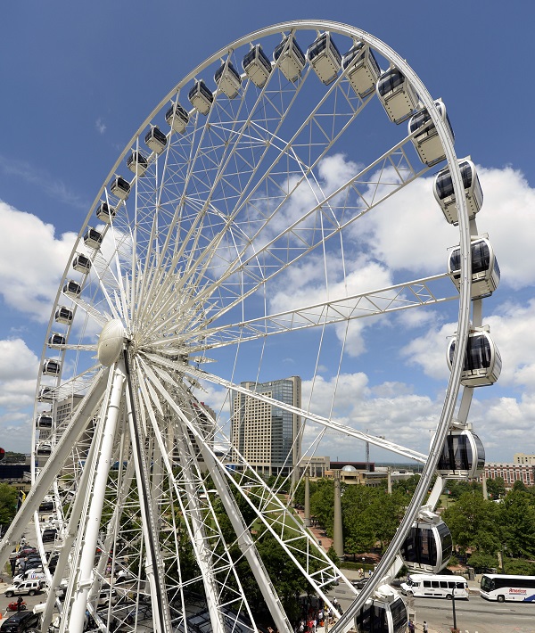Usa Atlanta Ferris Wheel - Jul 2013