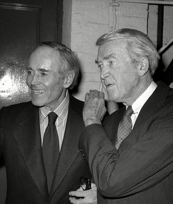 Jimmy Stewart And Henry Fonda, New York, USA