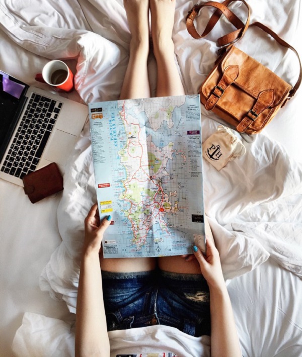 map-in-bed