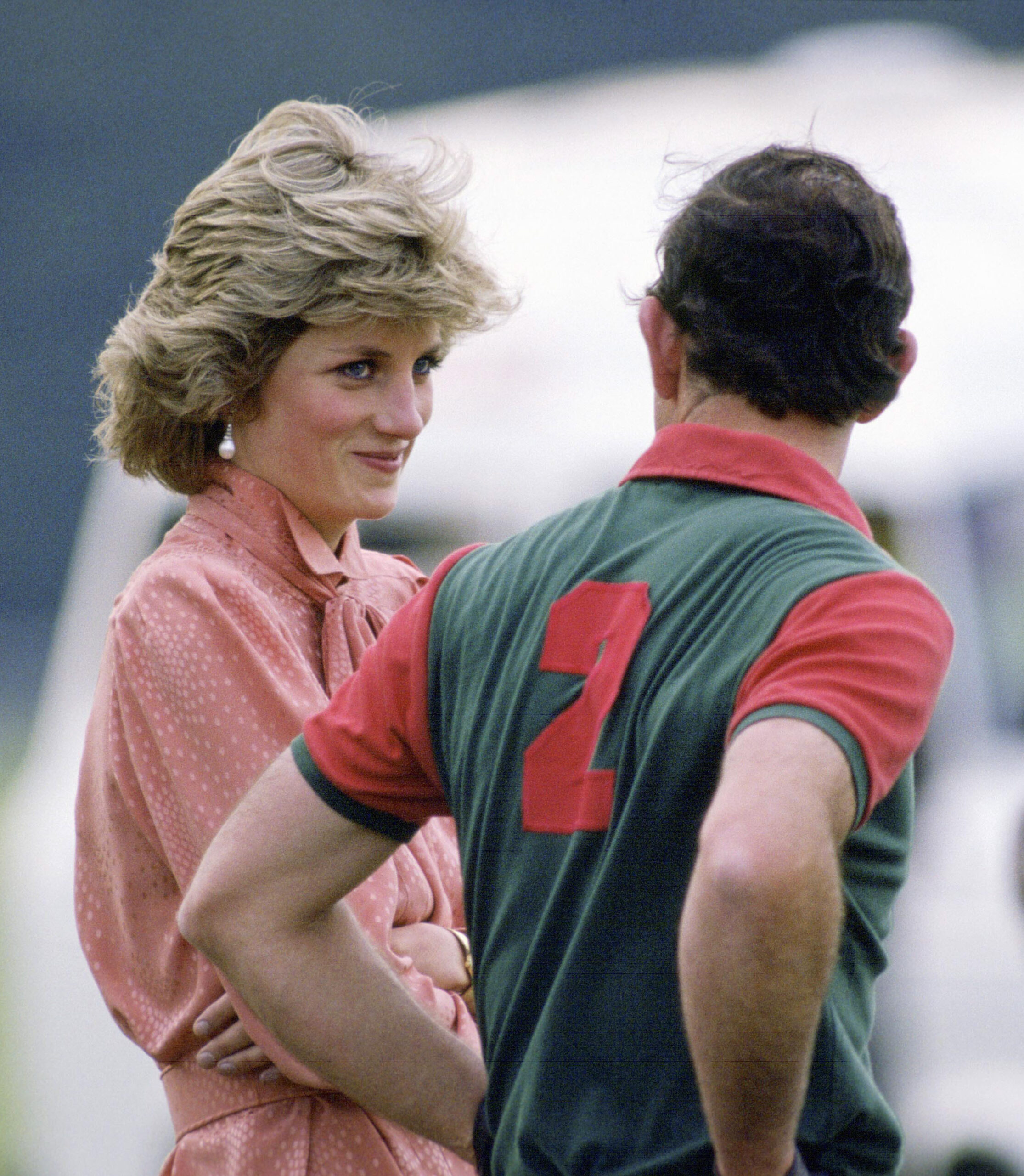 Diana And Charles Chatting