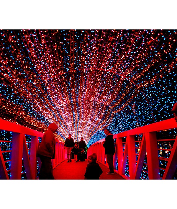 HOLIDAY LIGHTS, BROKEN ARROW, USA