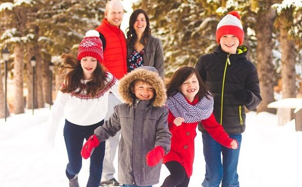 family snow
