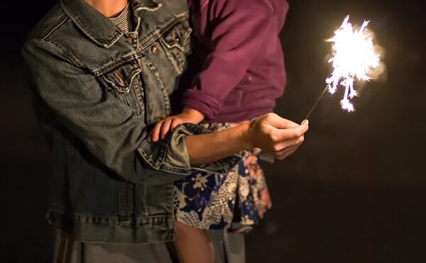 mom and child New Year