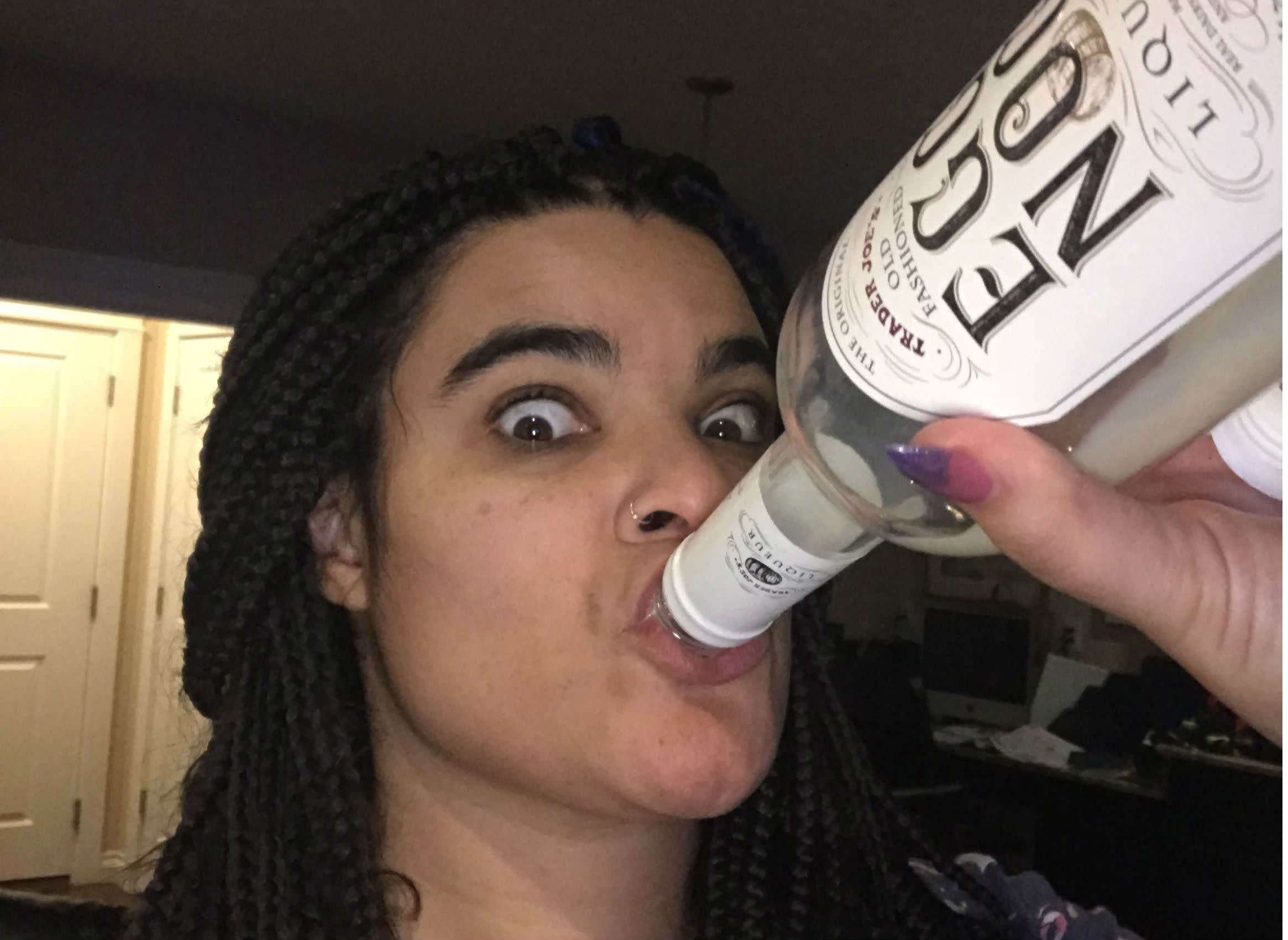 mom drinking