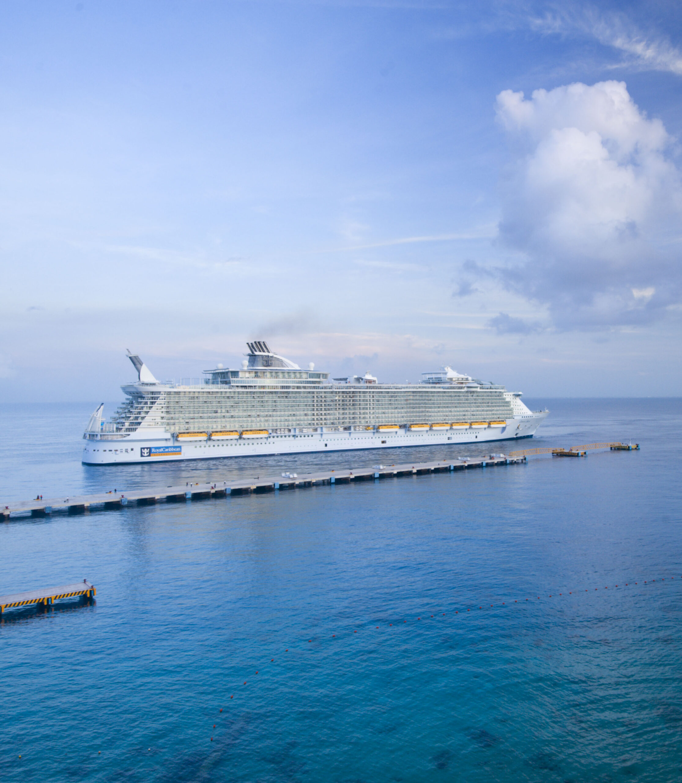 Oasis of the Seas?, exterior ship, OA, Oasis, docked, Caribbean, Labadee?