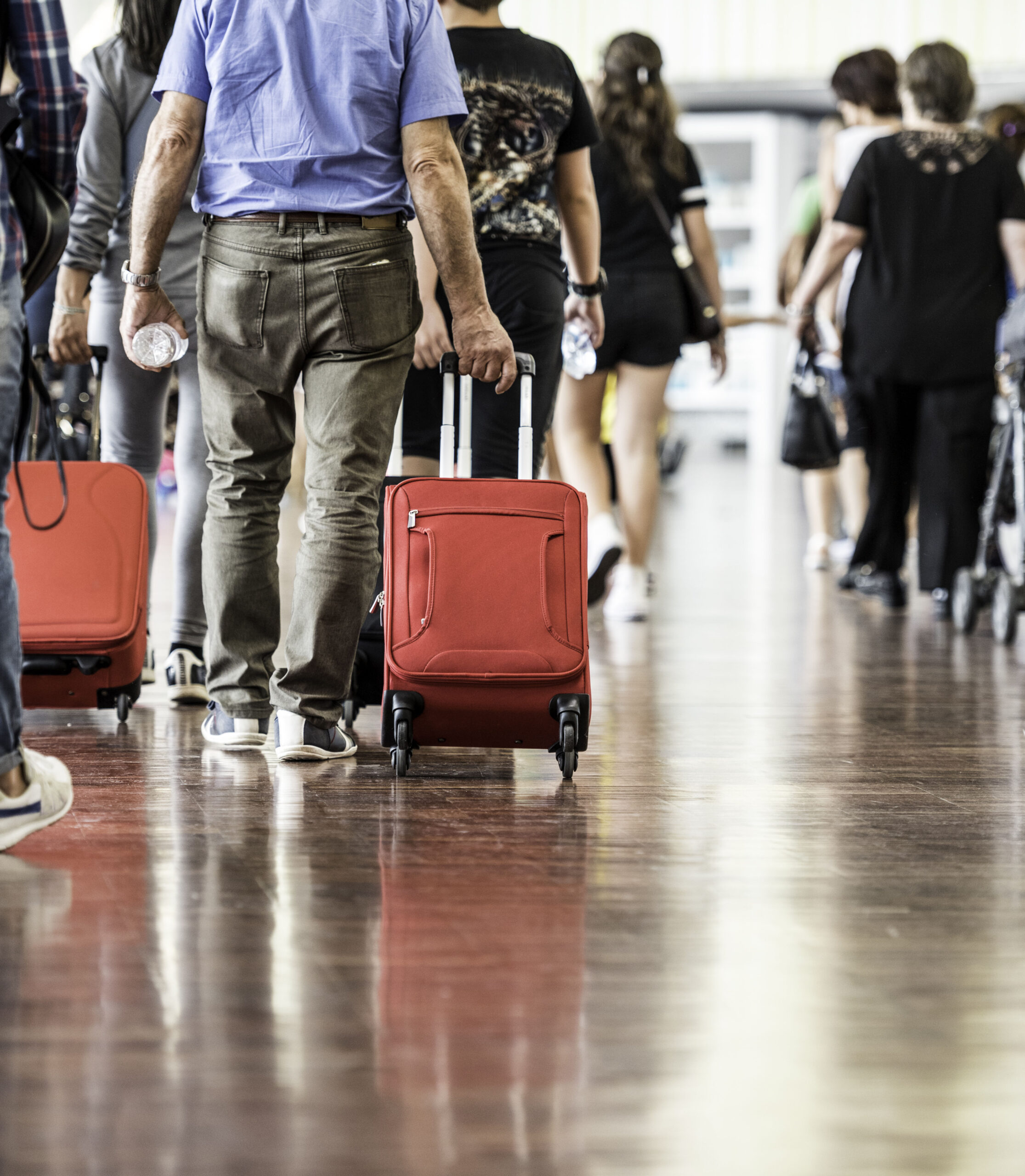 Travelers in Airport