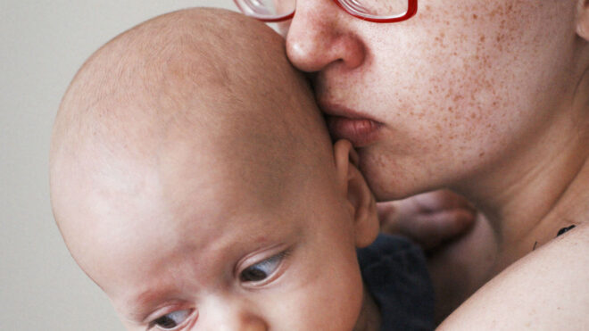mom-new-baby-cuddling