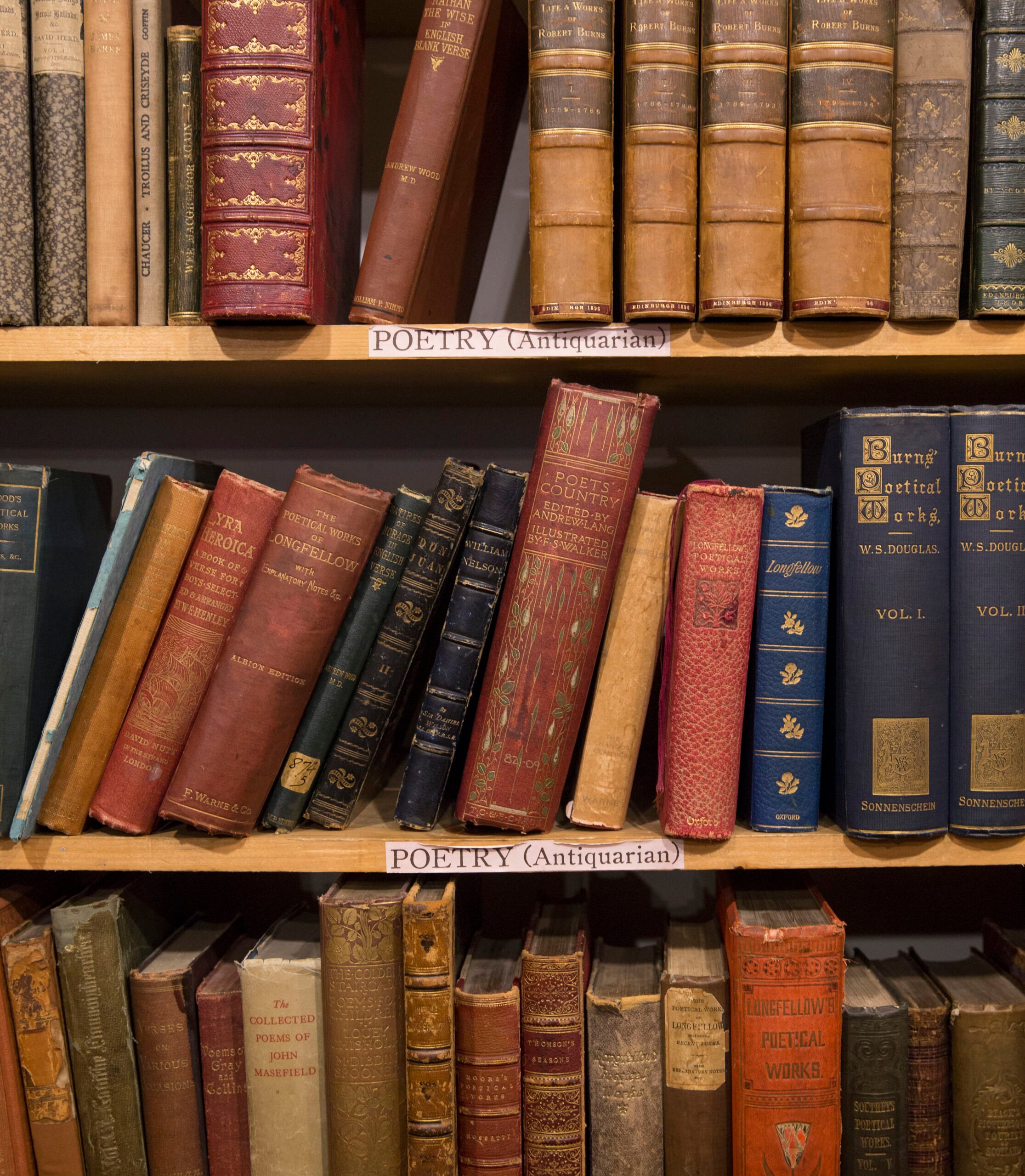 An Old Fashioned Bookshop In Edinburgh