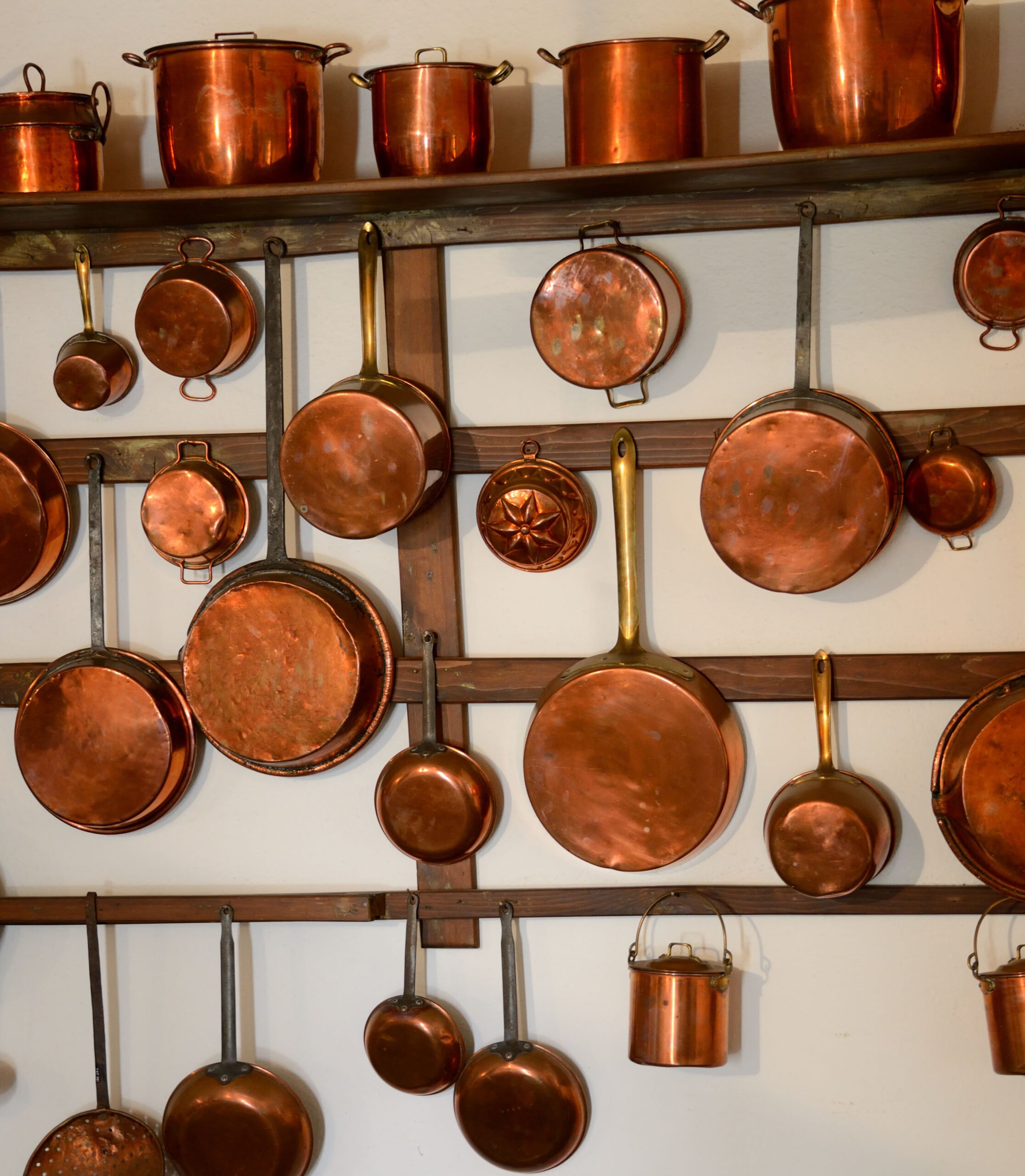 Antique Copper Pots and Pans