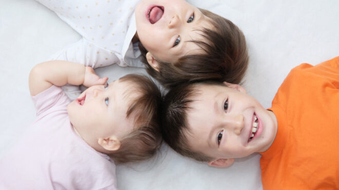 three-young-kids - happy kids