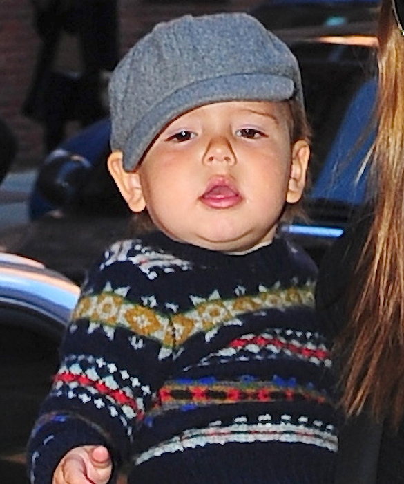 Miranda Kerr And Flynn Bloom Sightings In New York City - November 14, 2012
