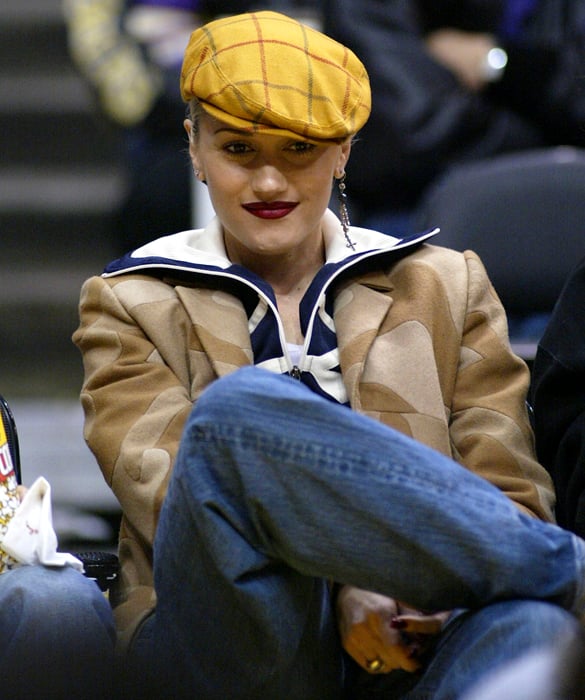 Celebrities at Pacers v Lakers