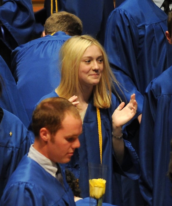Dakota Fanning High School Graduation