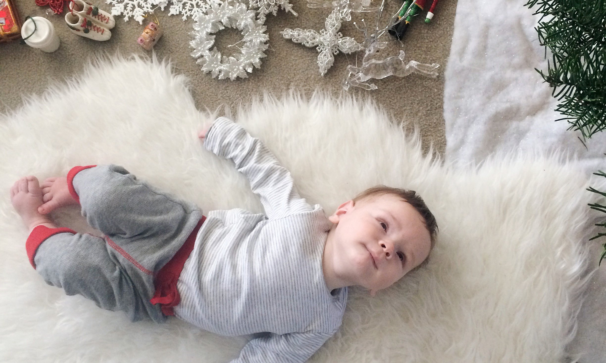 Baby's First Christmas-- Less Stress