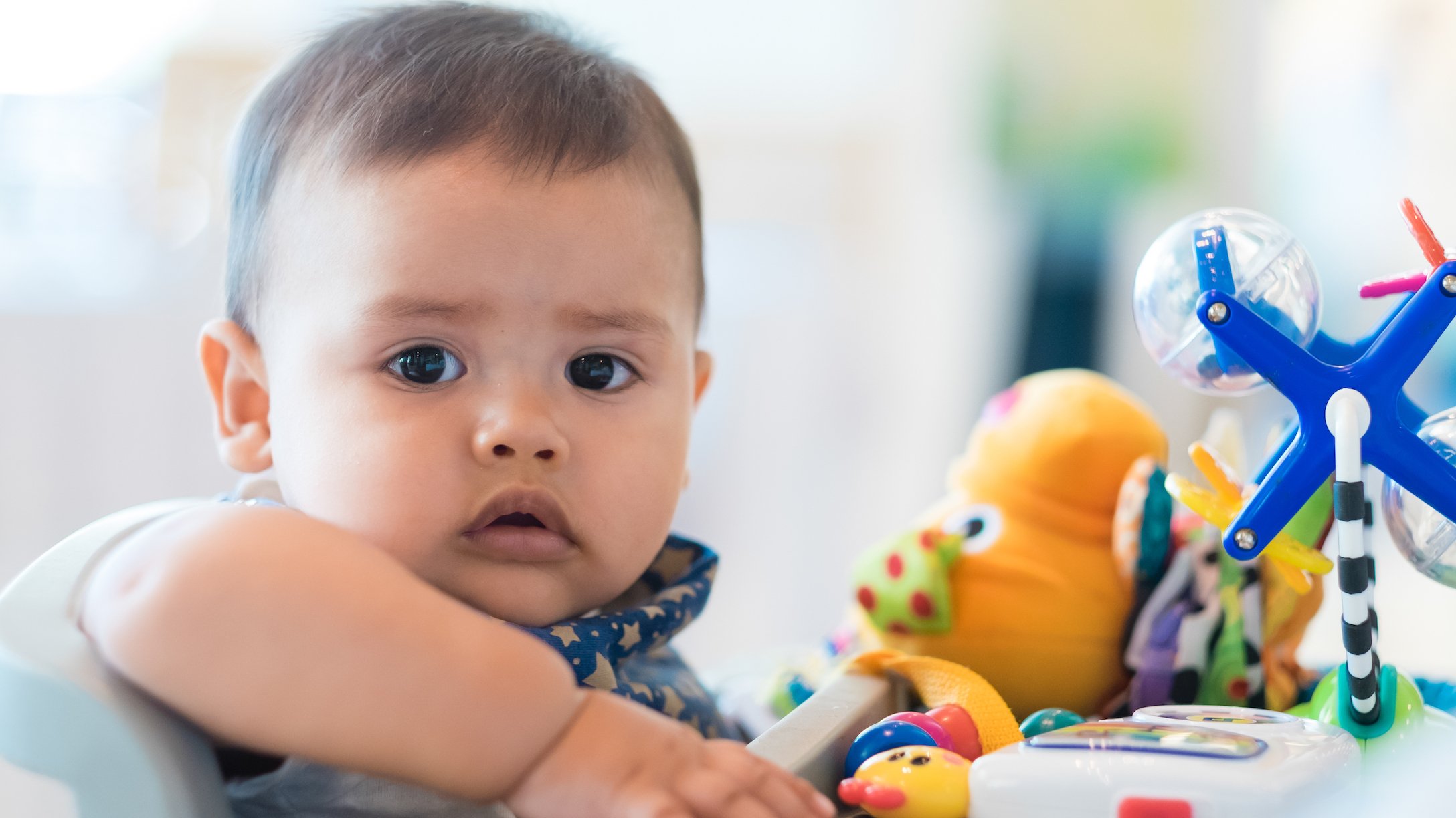 Baby Playing With Toys