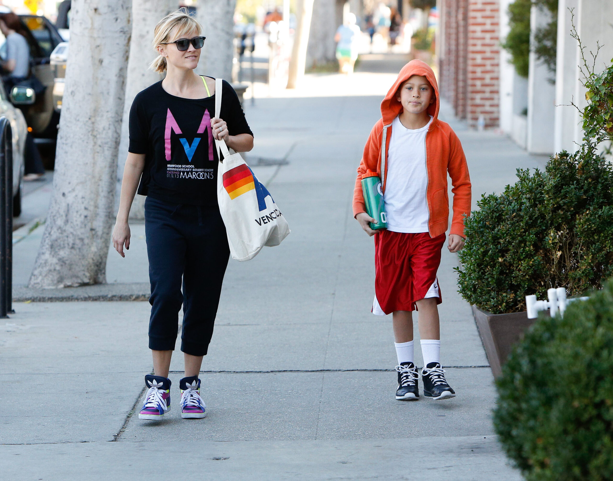 Celebrity Sightings In Los Angeles - January 18, 2014