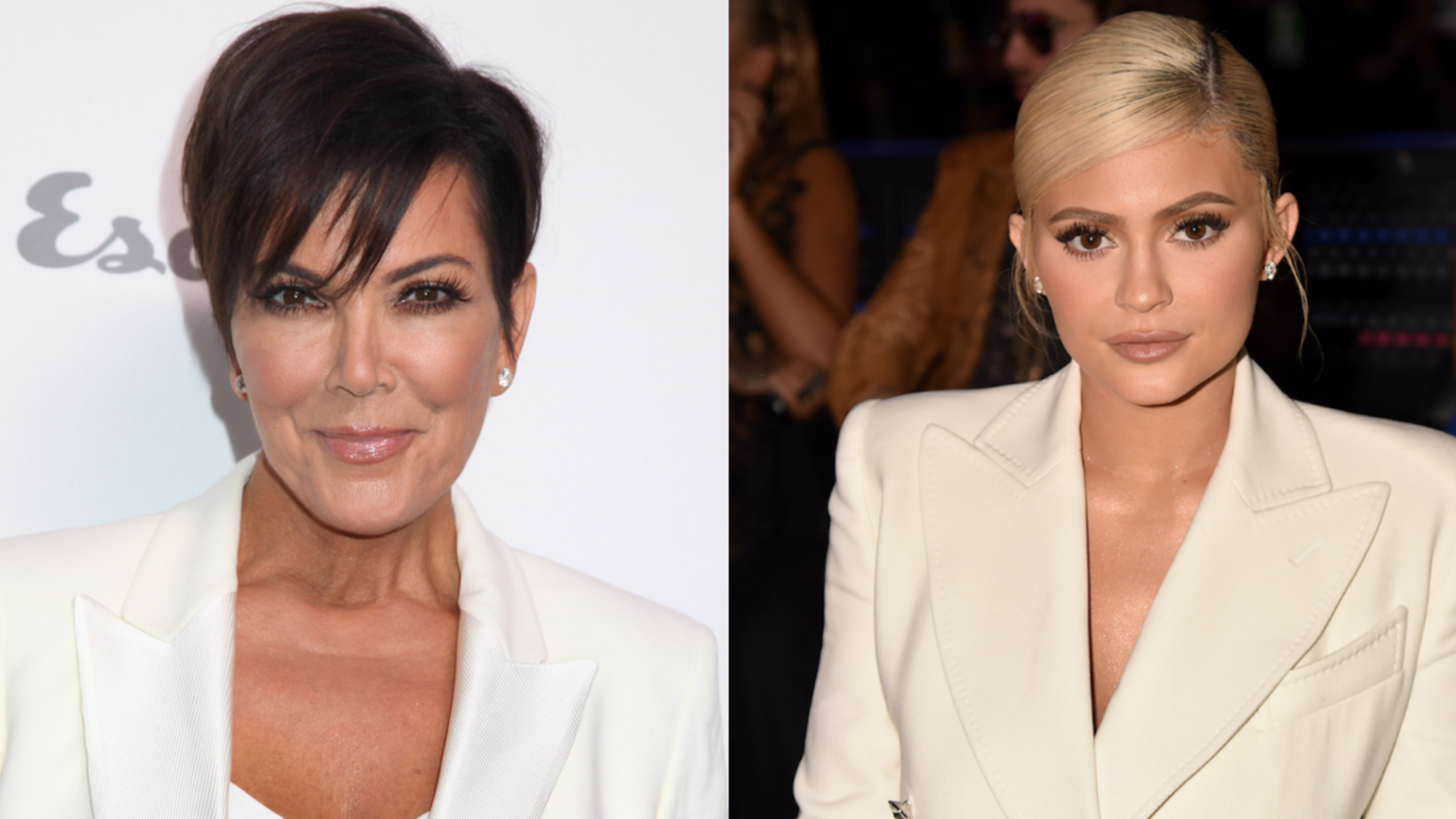 Kris and Kylie Jenner