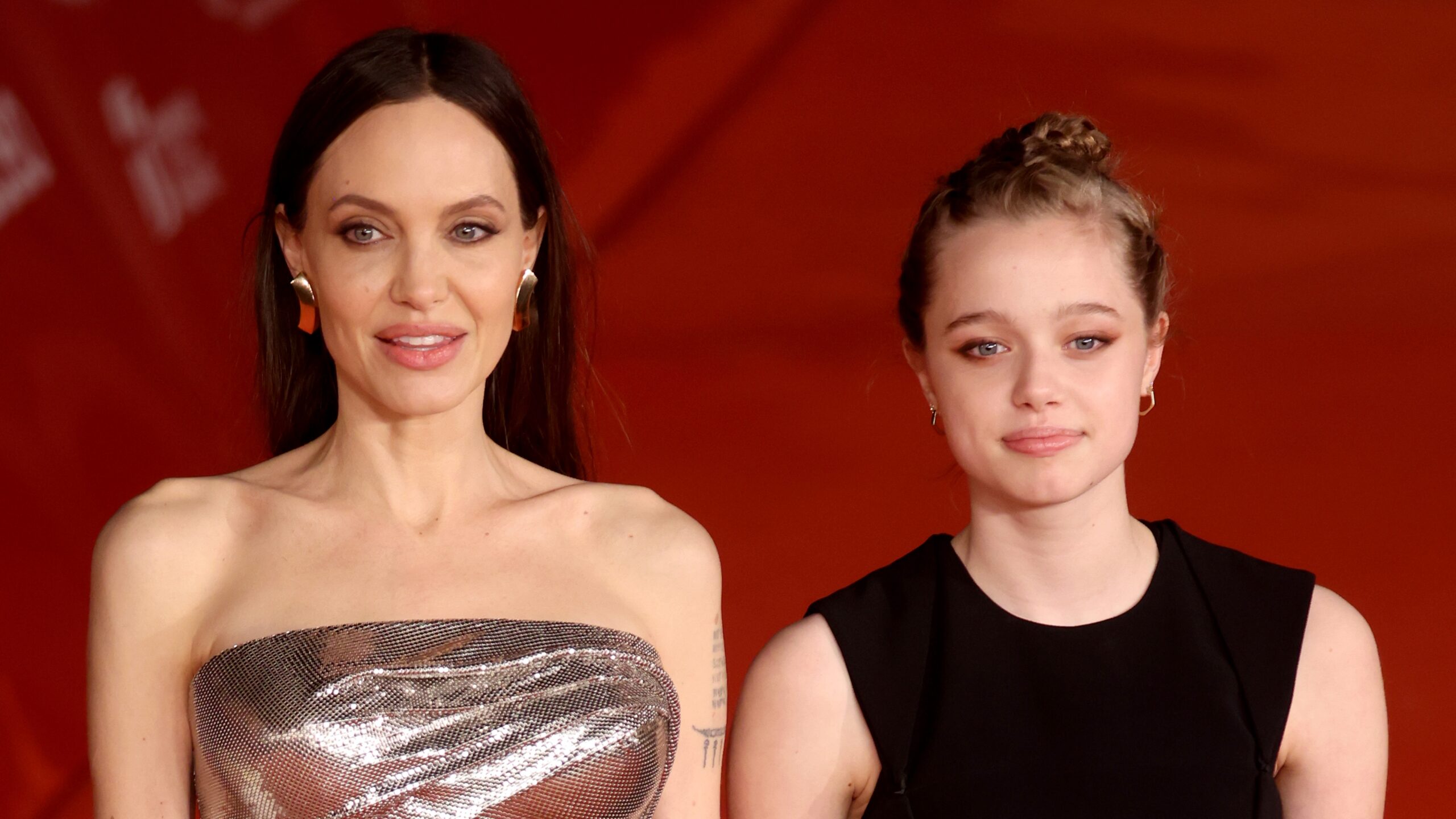 Angelina Jolie and Shiloh Jolie