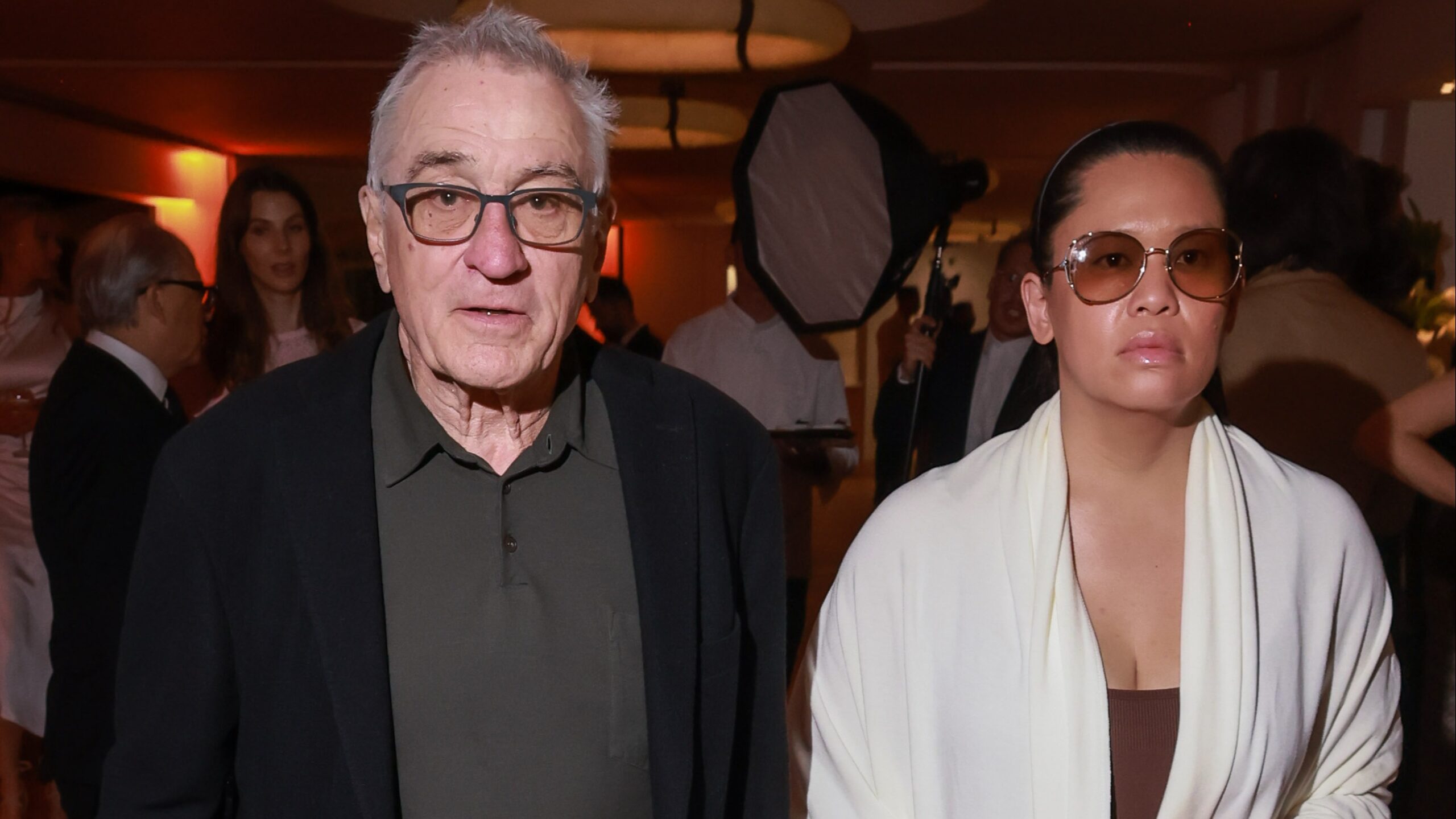 Robert De Niro and Tiffany Chen