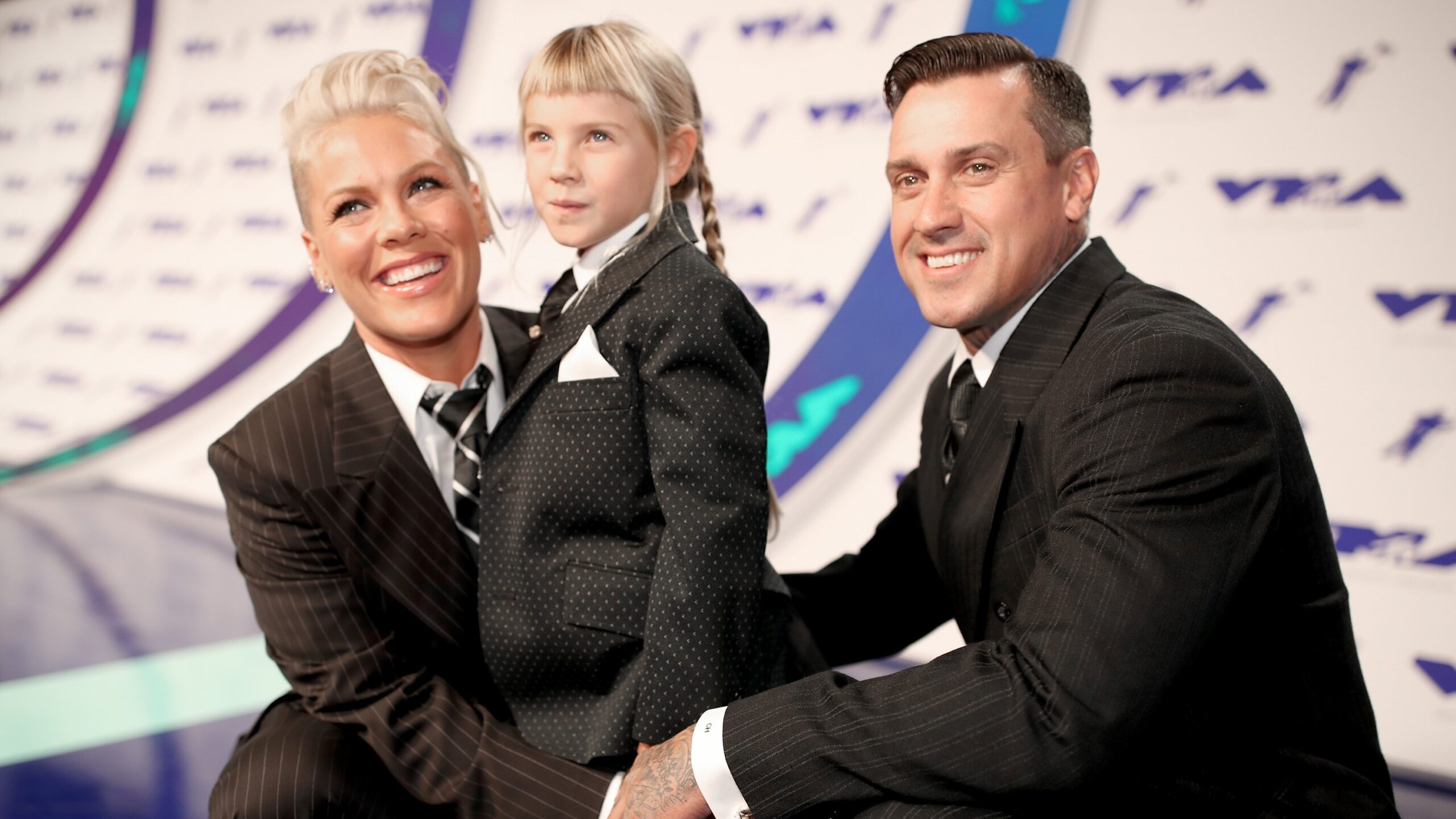 Pink and her family