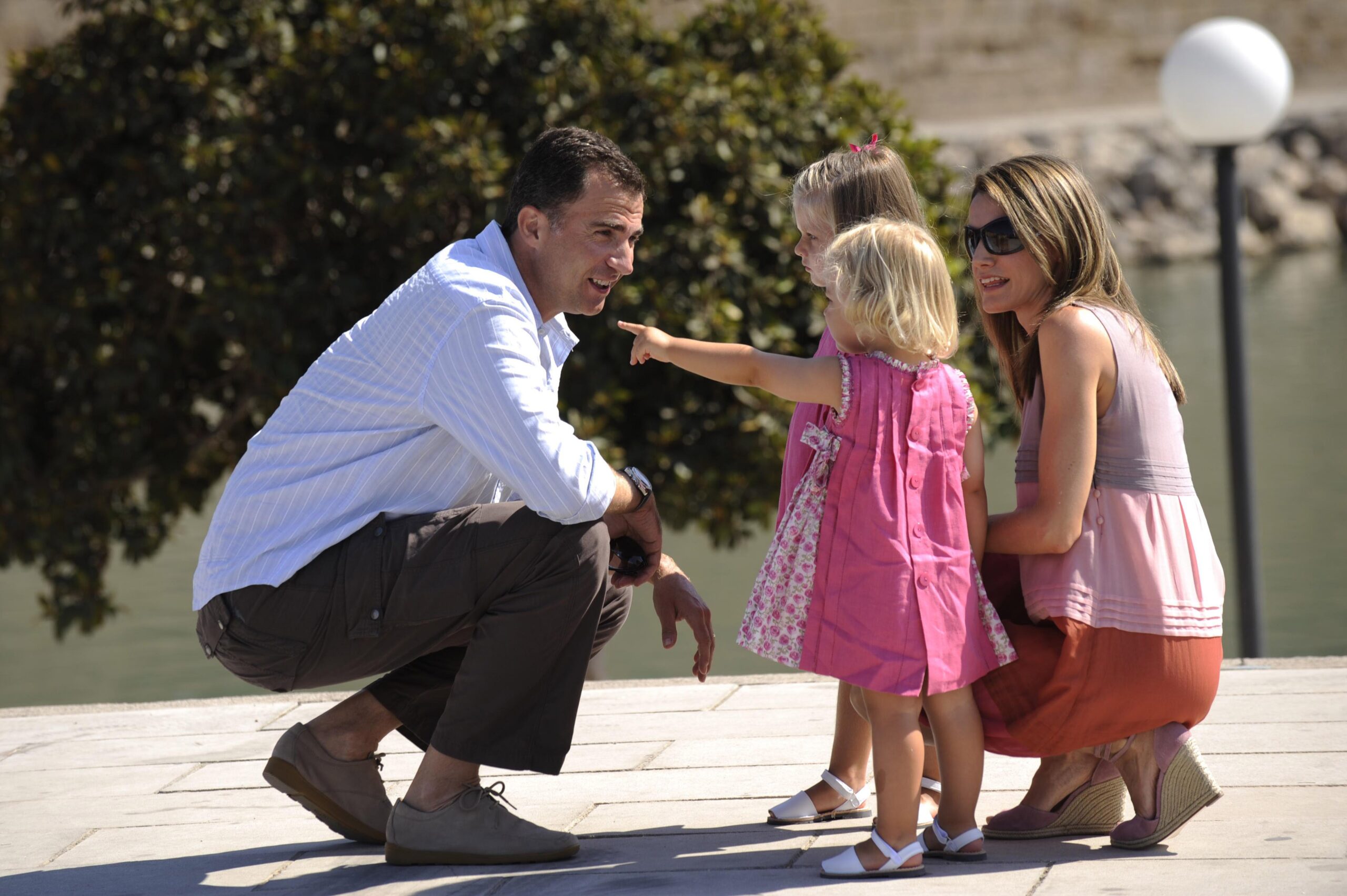 Prince Felipe & Princess Letizia of Spain Photocall In Mallorca