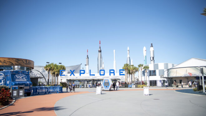 Kennedy Space Center - Entrance - 2021 (Stacy Hilton)