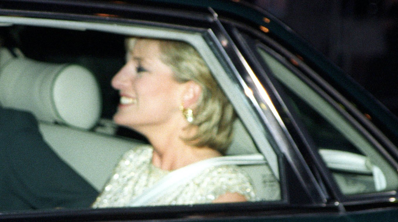 Princess Diana Attends A Performance Of 'Alice In Wonderland'