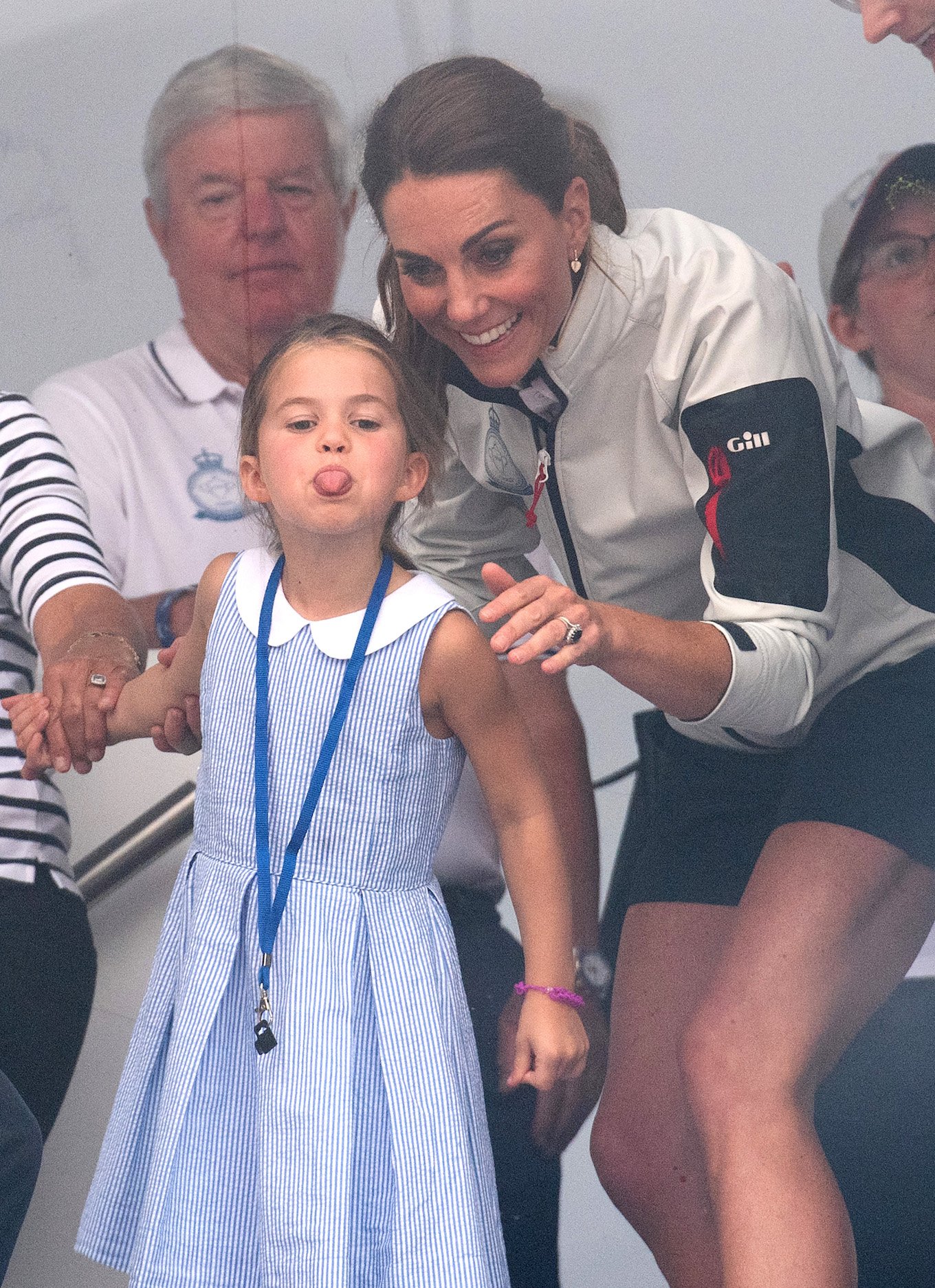 Princess Charlotte And Catherine, Duchess Of Cambridge At The King's Cup Regatta