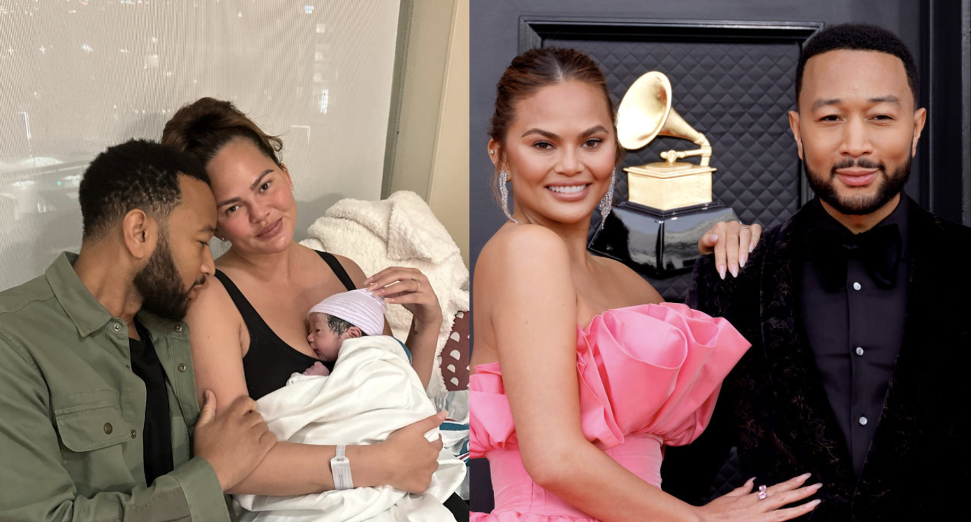 Chrissy Teigen and John Legend