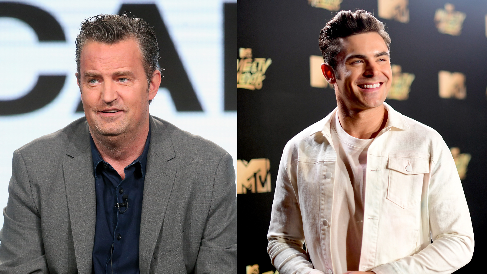 Matthew Perry and Zac Effron