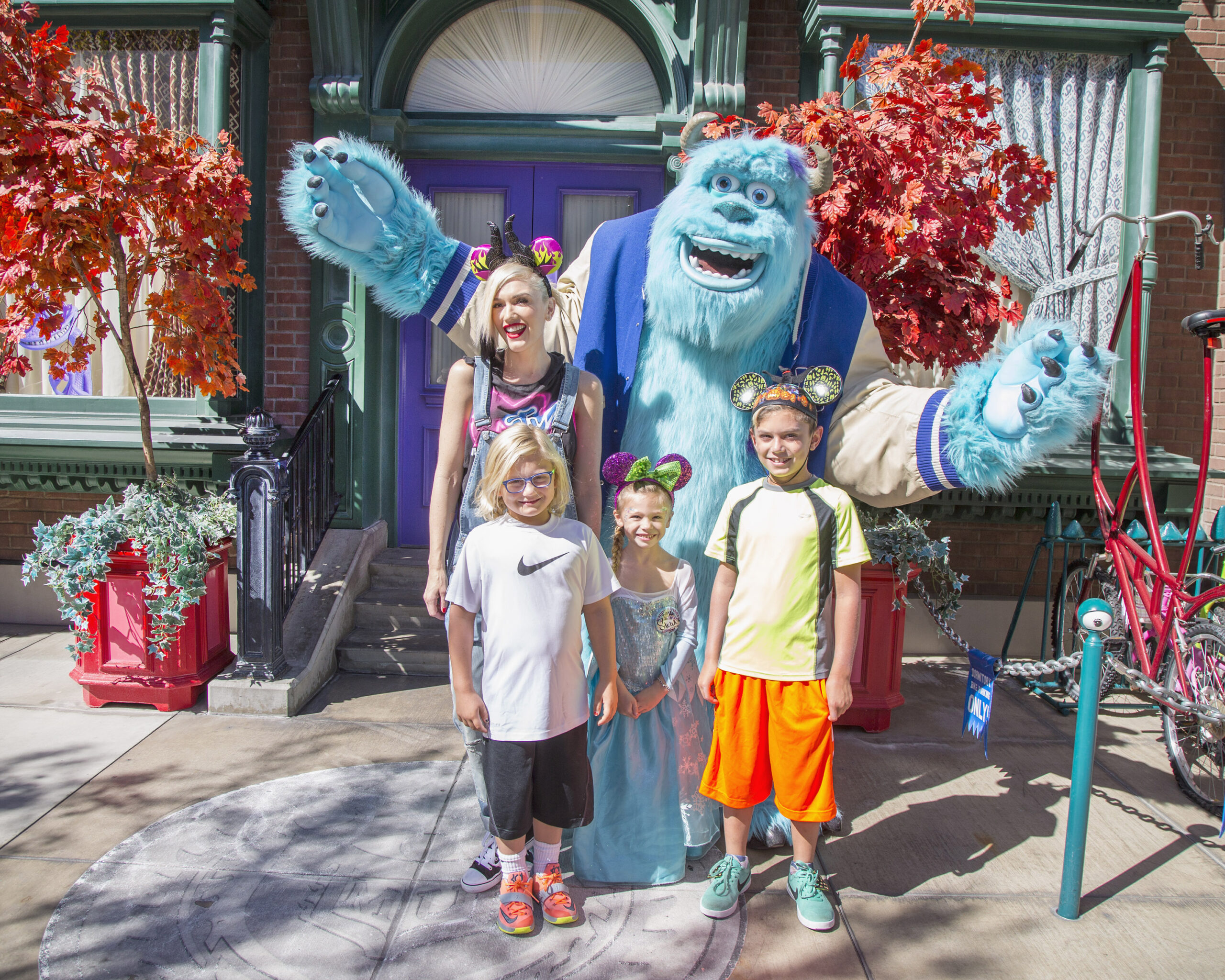 Gwen Stefani Celebrates Halloween Time (and her birthday!) At Disneyland Resort