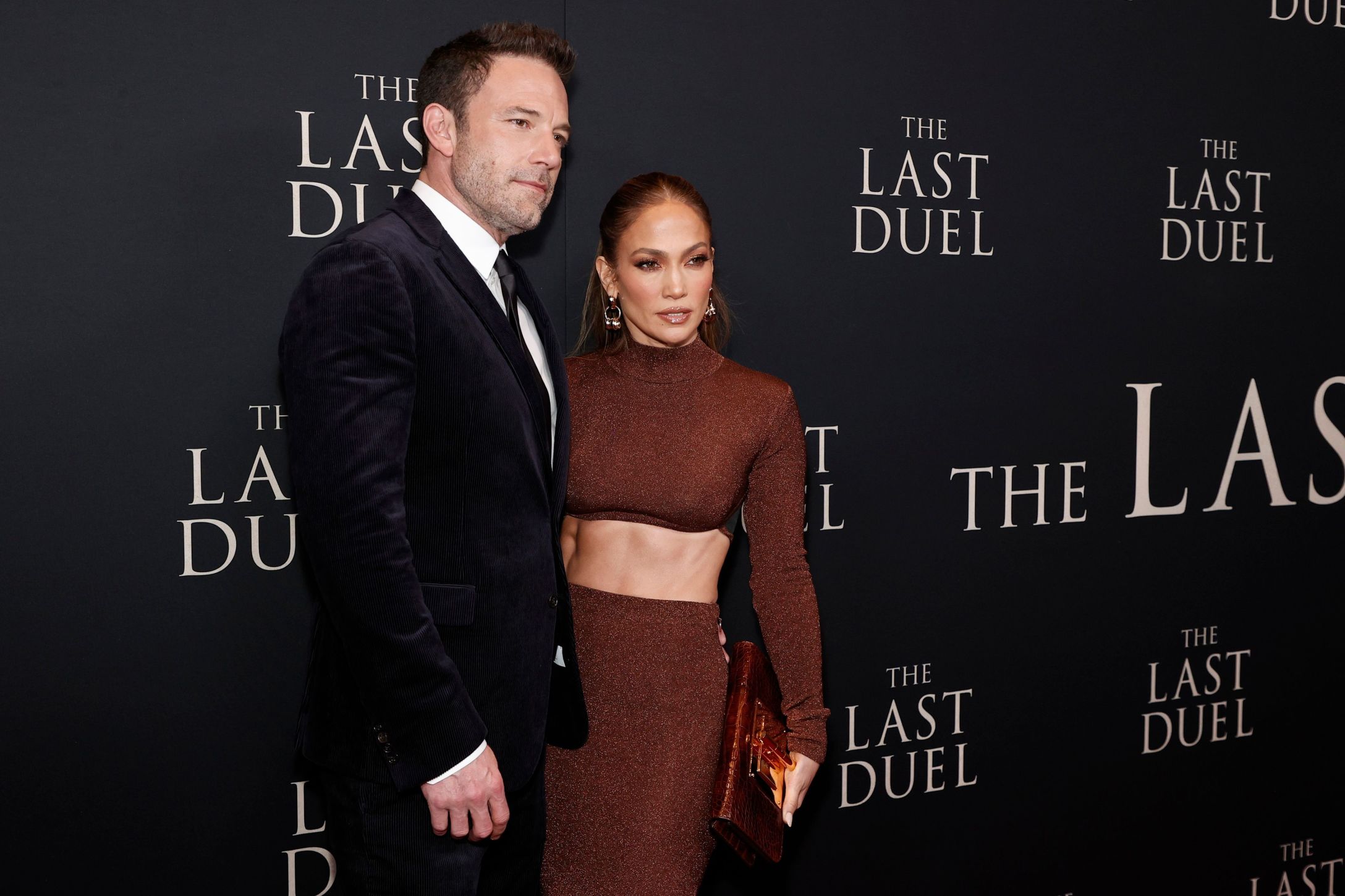 ben affleck and jennifer lopez - the last duel premiere
