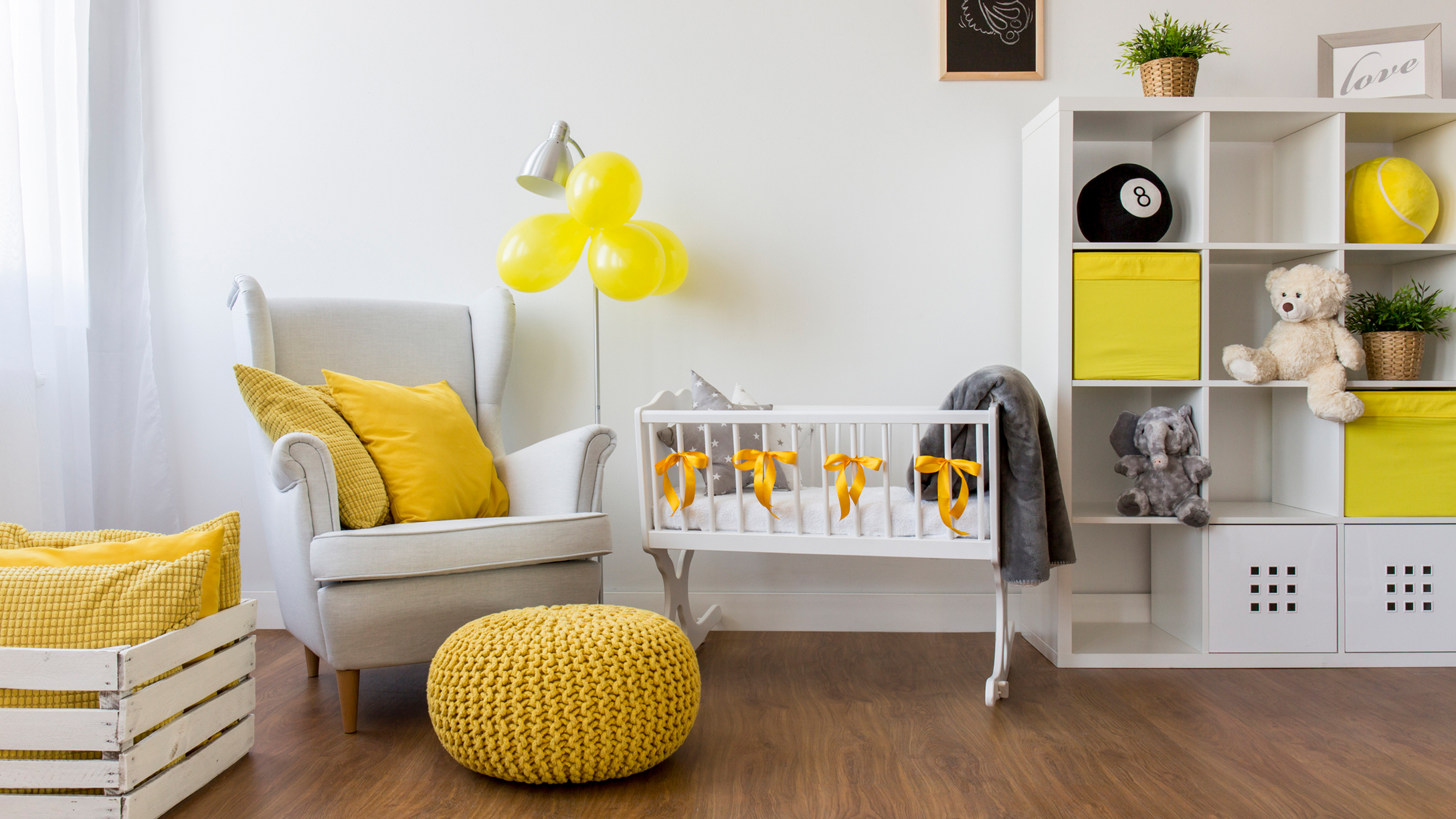 best colors for a nursery featured
