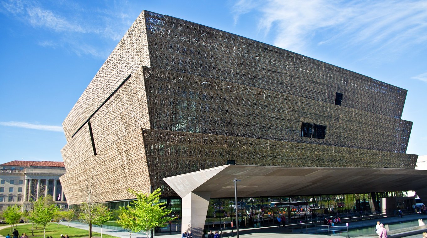 National Museum of African American History and Culture Building in Washington DC, USA