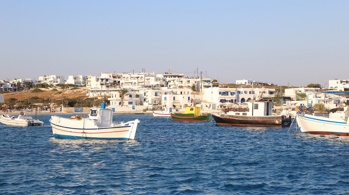 landscape of Ano Koufonisi island Cyclades Greece