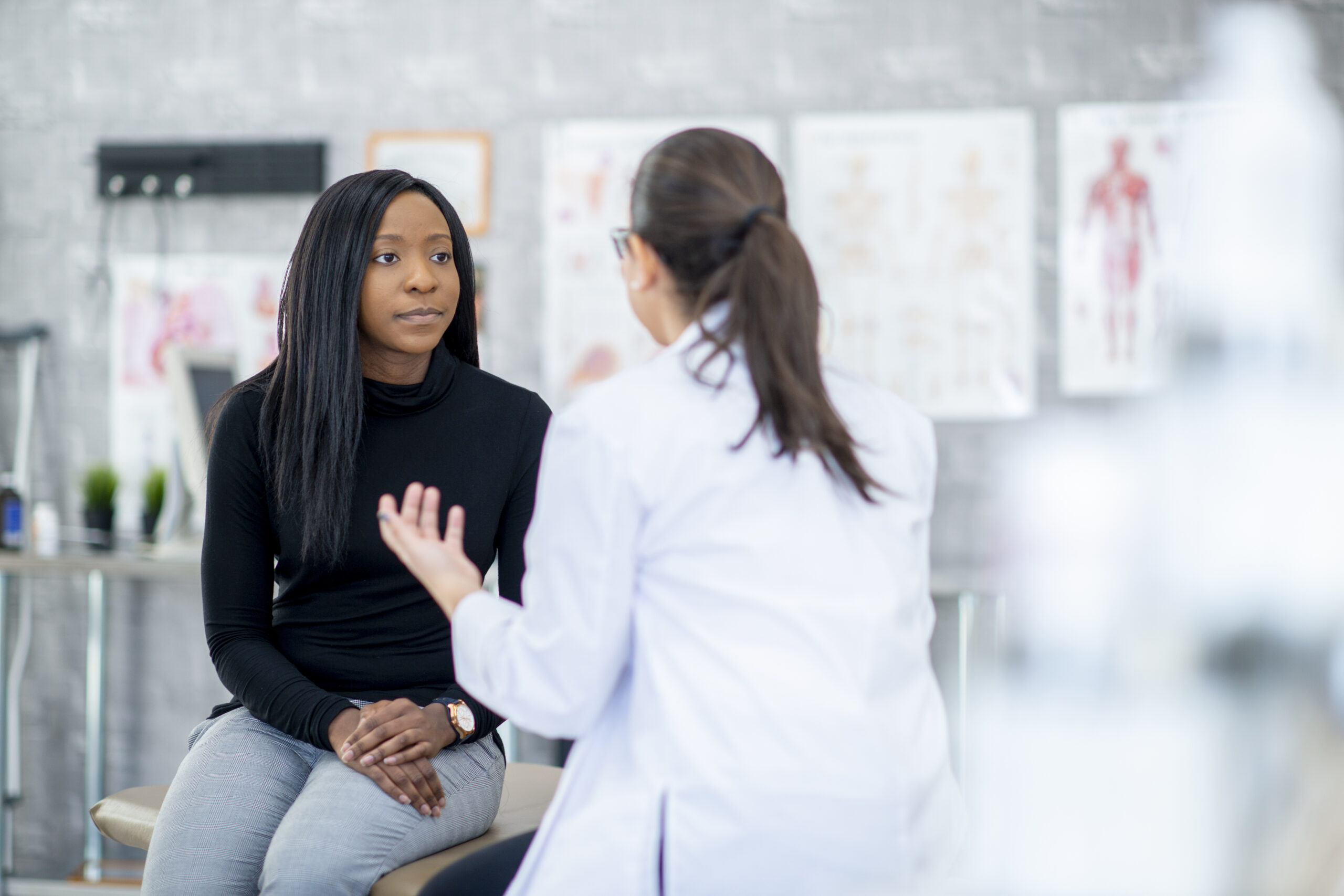 Talking With A Patient
