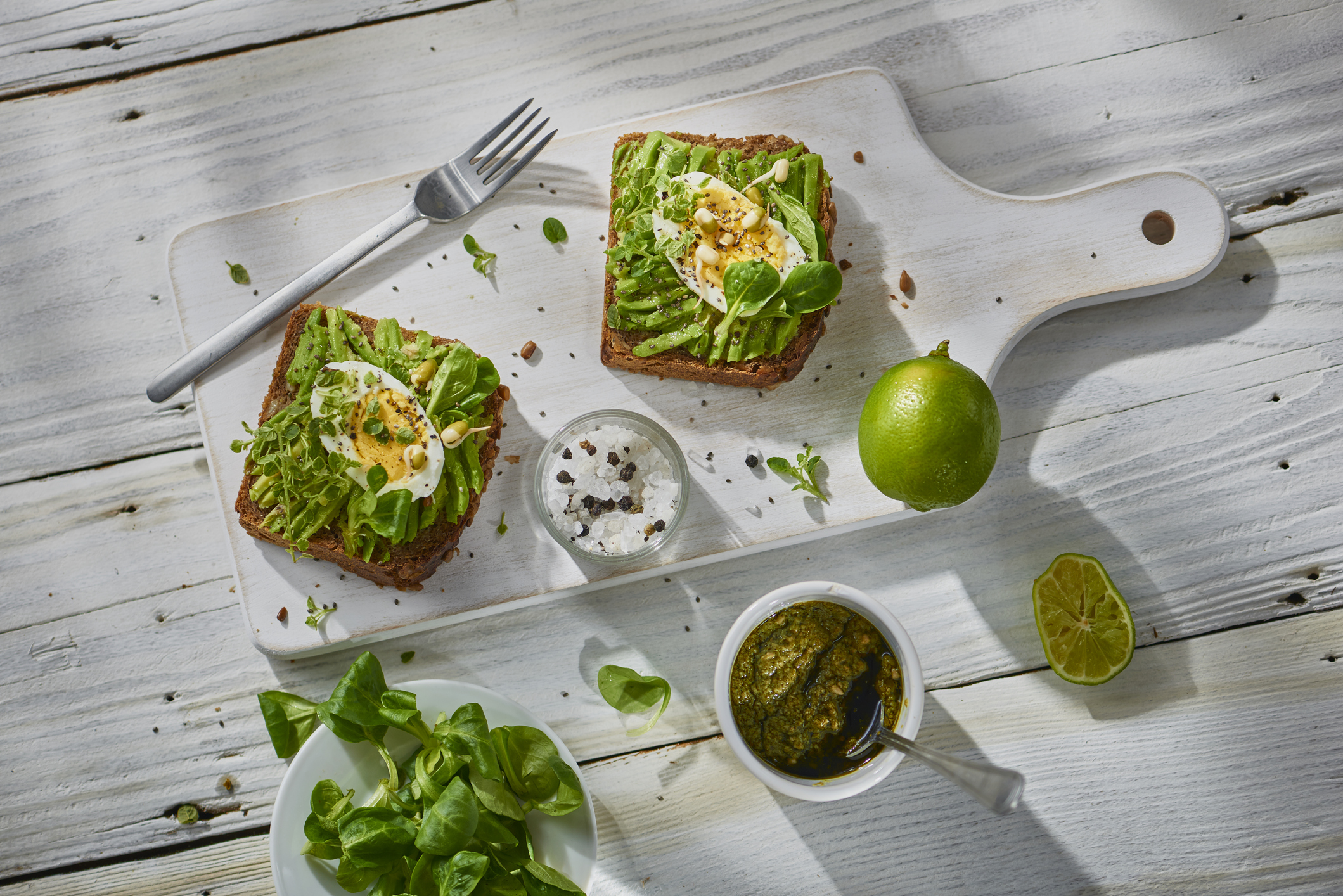 pesto eggs