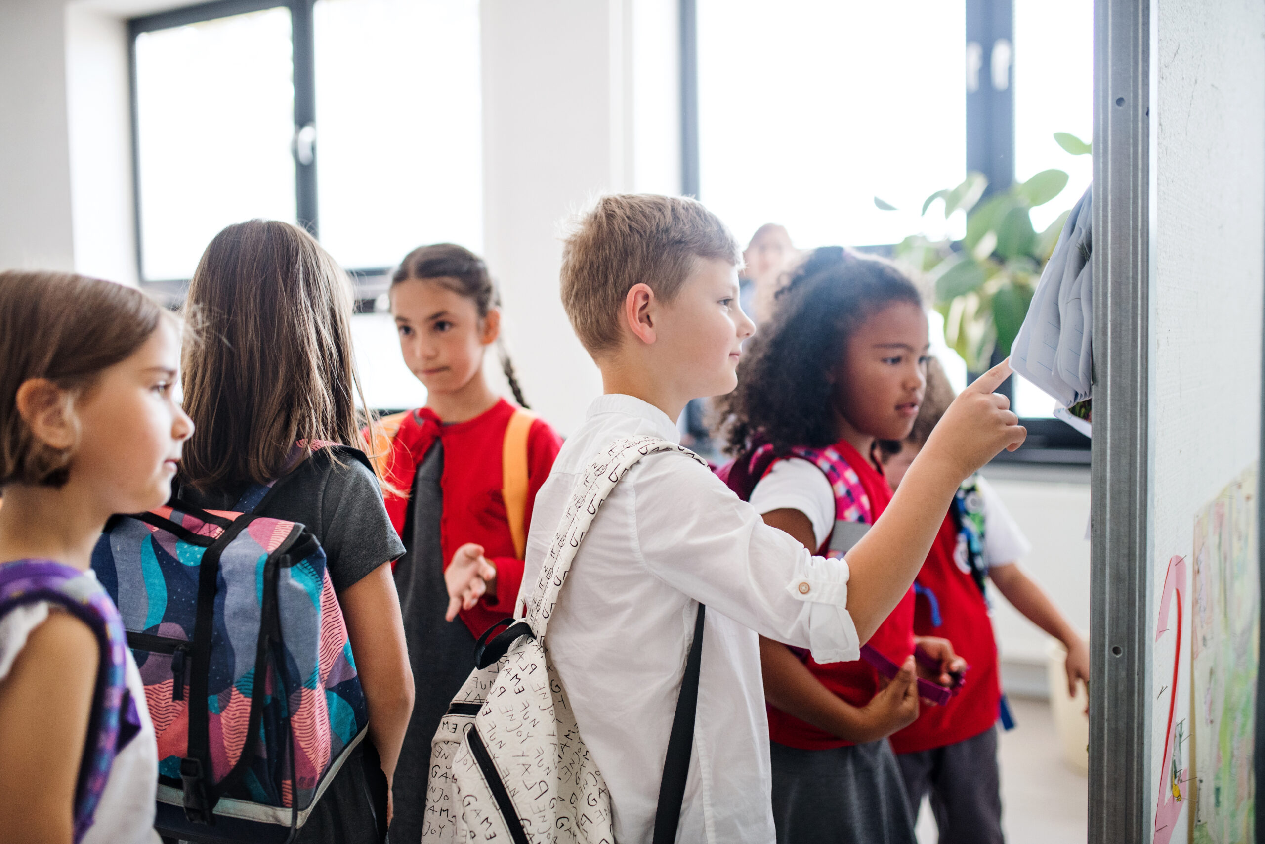 kids at school