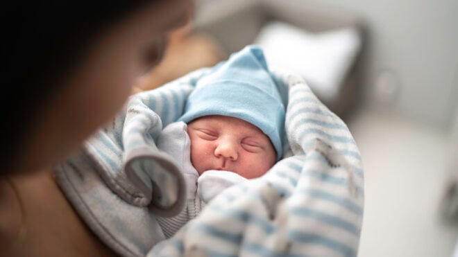 newborn baby boy