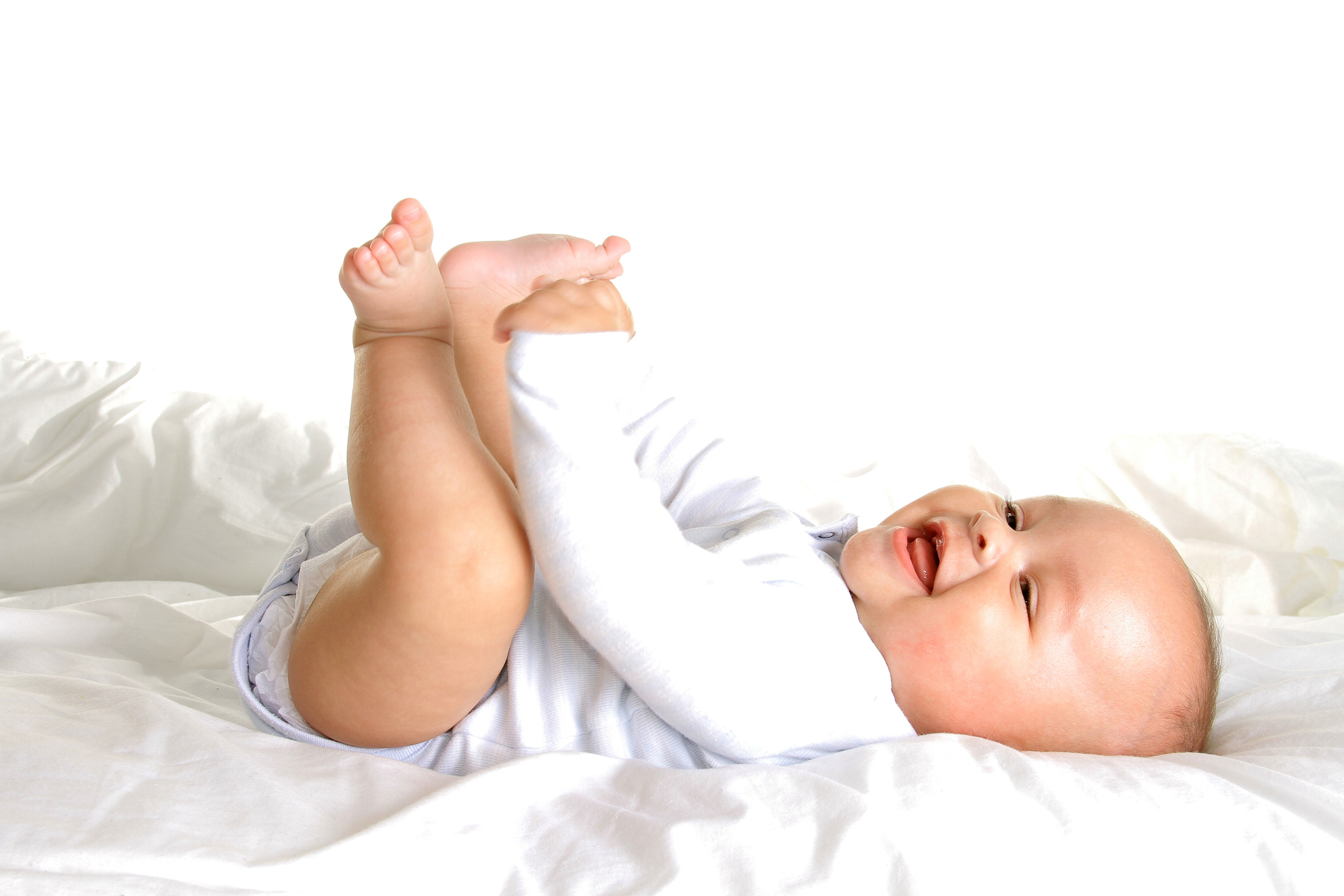 baby with his mother stock photo