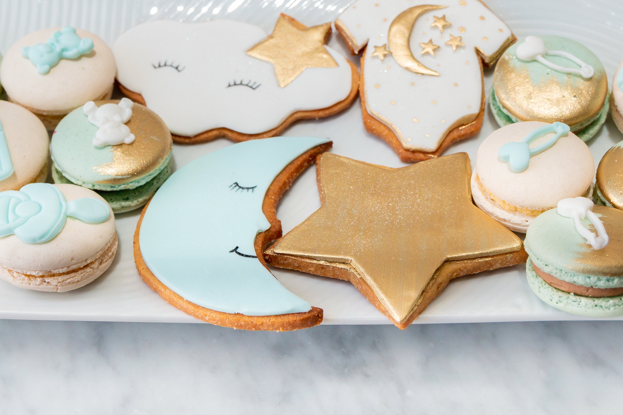 baby shower cookies